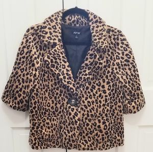 APT. 9 Leopard Print Jacket